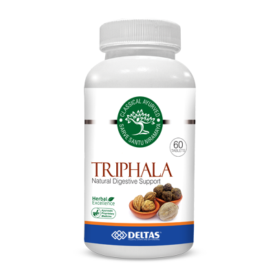Deltas Triphala 60 Tabs